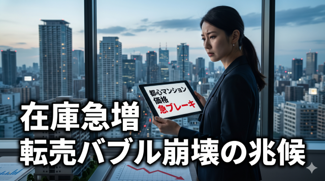 不動産業界の「不都合な真実」。都心マンションの在庫が45%激増しても、価格が下がらないカラクリ